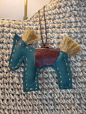 Handcrafted Pony Bag Charm by Fucci Minnulli